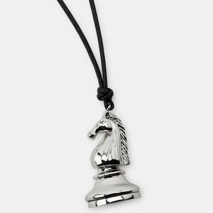 ZARA Chess Piece Chord Necklace